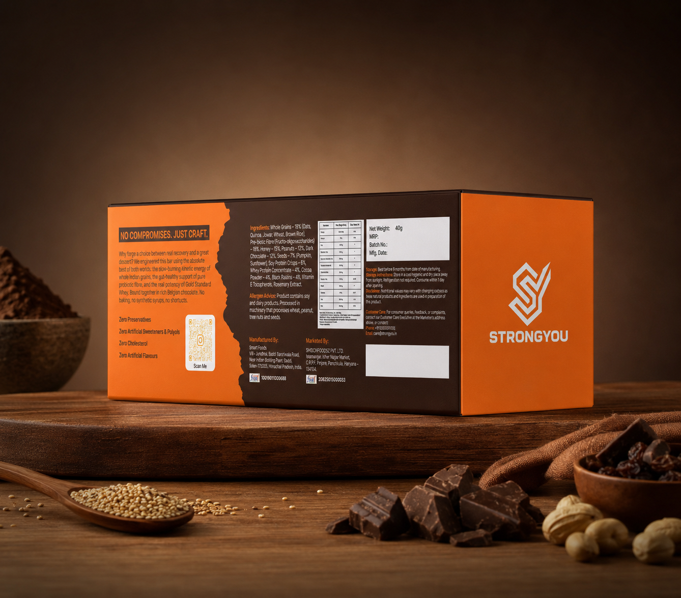 Peanut Choco Blast Protein Bar