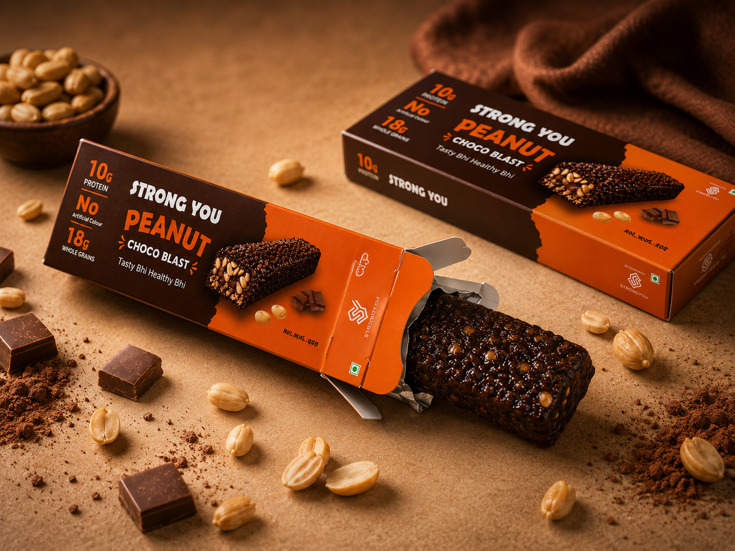 Peanut Choco Blast Protein Bar